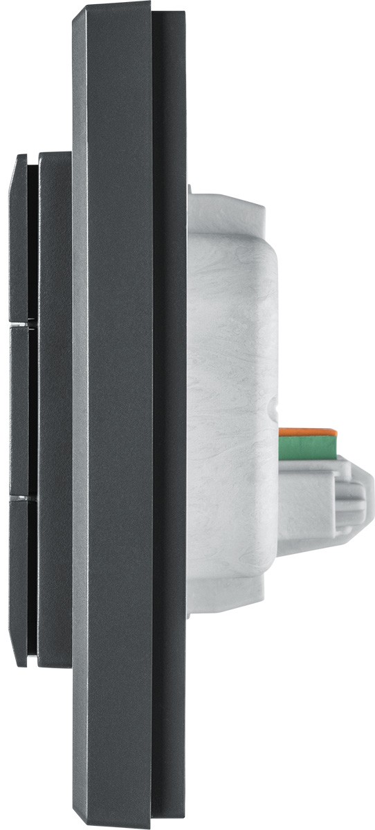 Homematic IP Wired Wandtaster HmIPW-WRC6-A, 6-fach, mit LEDs, anthrazit Homematic IP Wired Wandtaster HmIPW-WRC6-A, 6-fach, mit LEDs, anthrazit