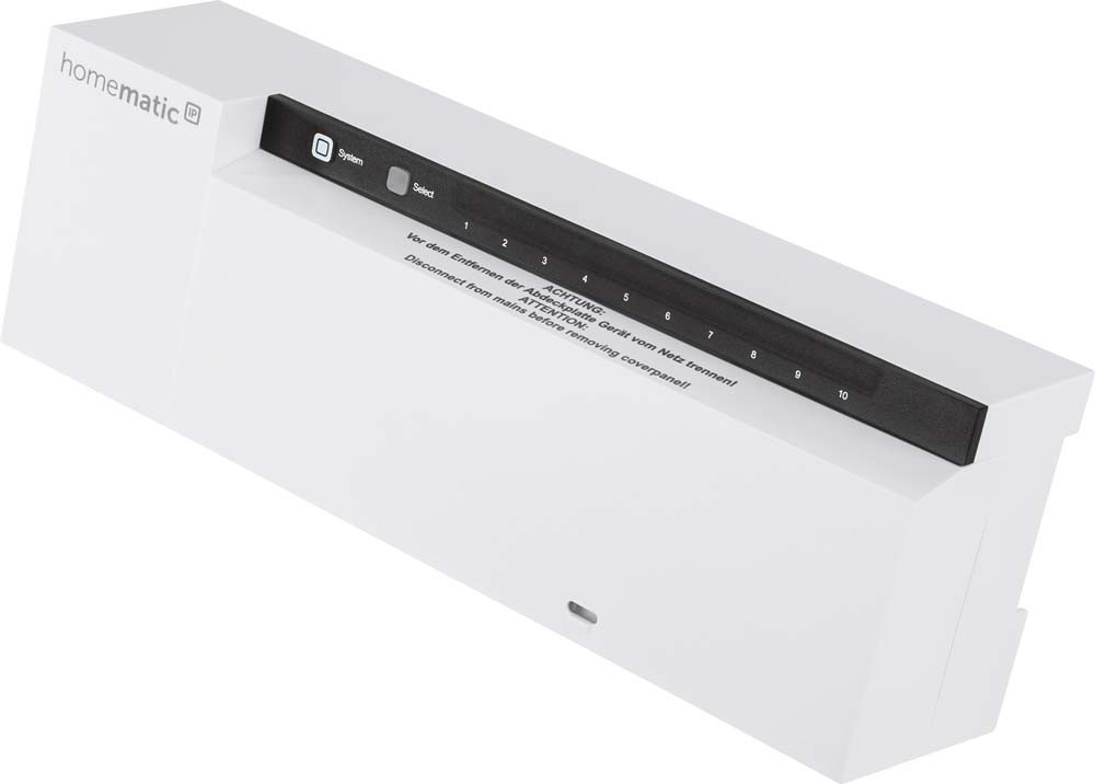 Homematic IP Fußbodenheizungscontroller HmIP-FAL230-C10 – 10fach, 230 V Homematic IP Fußbodenheizungscontroller HmIP-FAL230-C10 – 10fach, 230 V