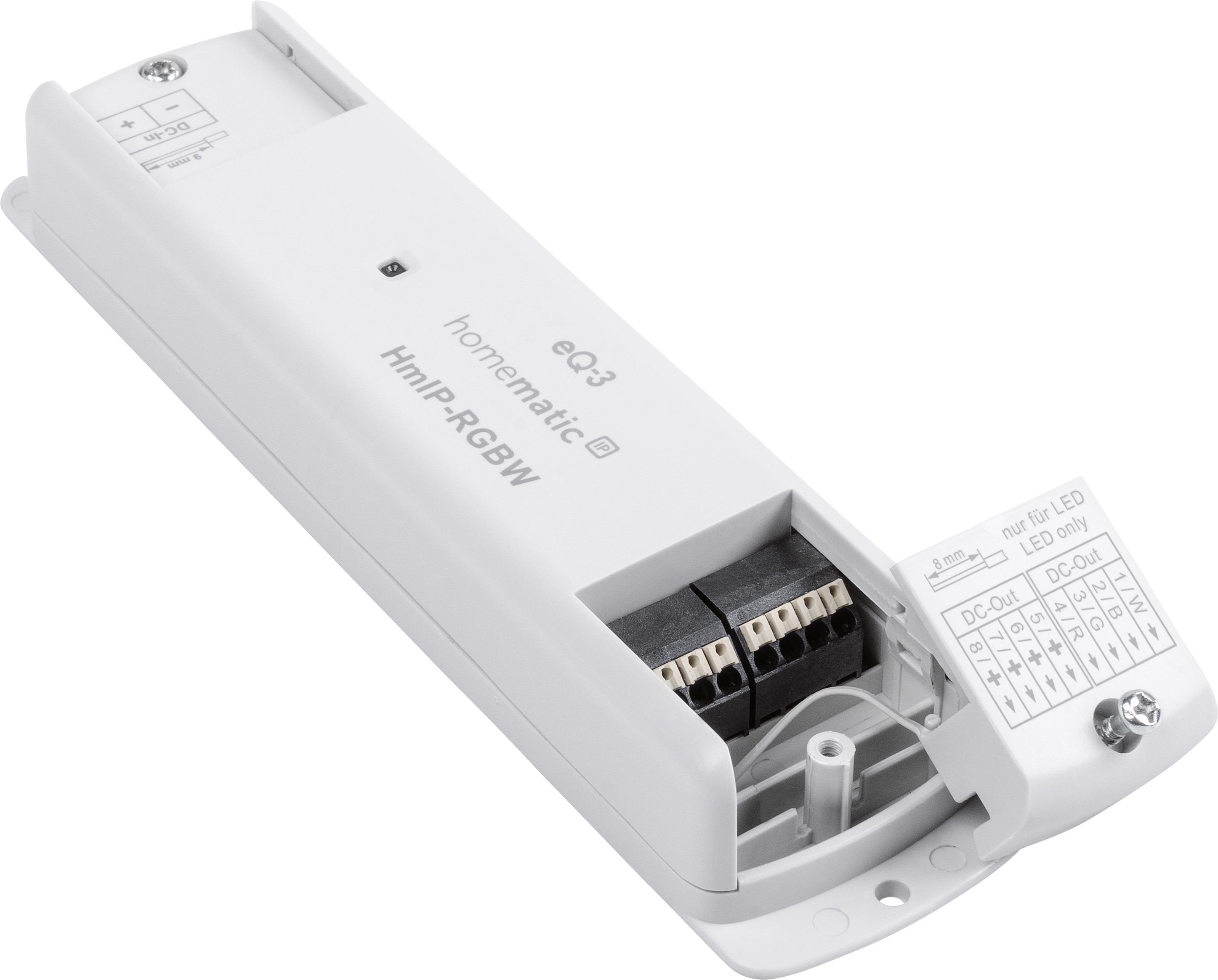 Homematic IP LED Controller – RGBW, HmIP-RGBW Homematic IP LED Controller – RGBW, HmIP-RGBW