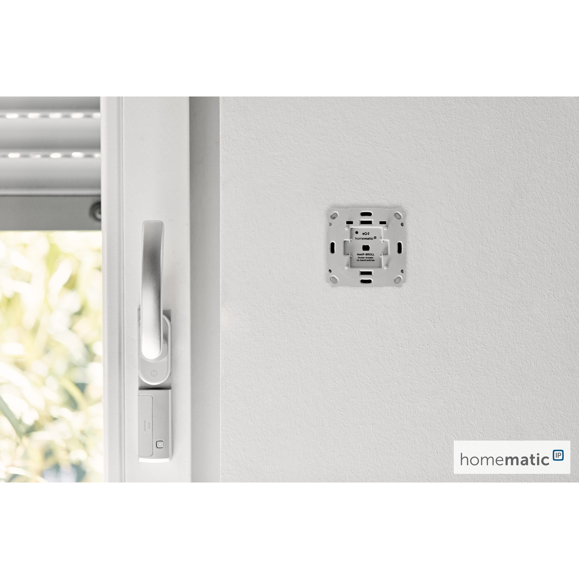 Homematic IP Set Beschattung mit Access Point HmIP-HAP, 3x Rollladenaktor HmIP-BROLL-2, 3x Tasterwippe für HmIP-BROLL Homematic IP Set Beschattung mit Access Point HmIP-HAP, 3x Rollladenaktor HmIP-BROLL-2, 3x Tasterwippe für HmIP-BROLL