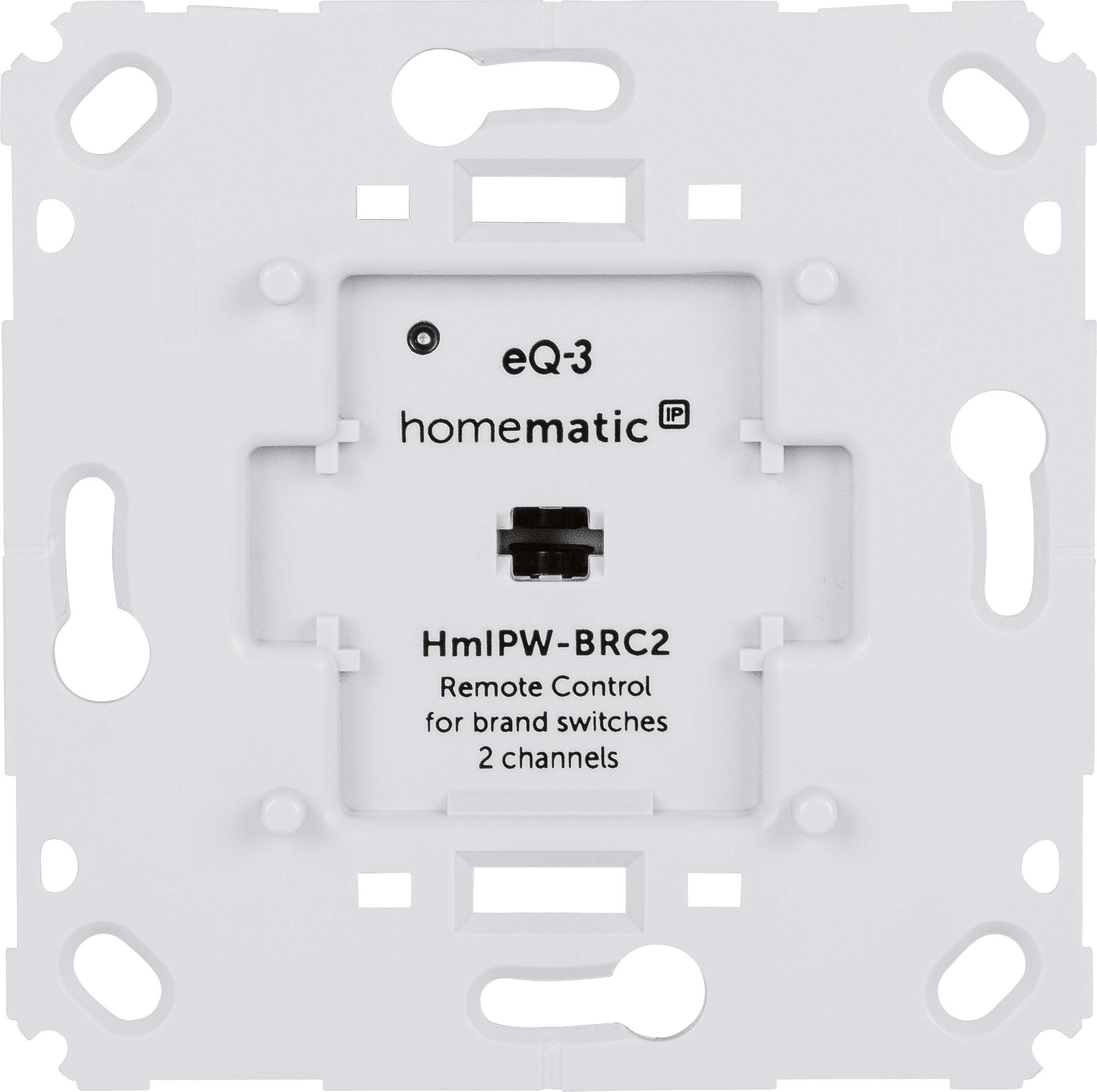 Homematic IP Wired Wandtaster für Markenschalter HmIPW-BRC2, 2-fach Homematic IP Wired Wandtaster für Markenschalter HmIPW-BRC2, 2-fach